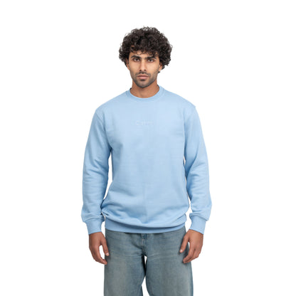 Carnel Azure Artistry Crewneck